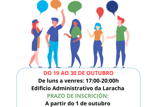 A Laracha acollerá en outubro un curso de introducción á lingua e á cultura galegas