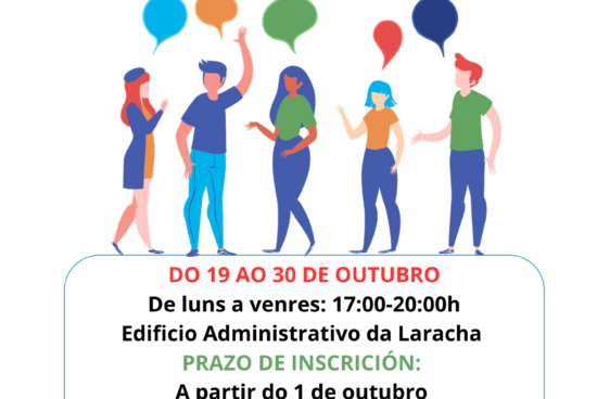 A Laracha acollerá en outubro un curso de introducción á lingua e á cultura galegas