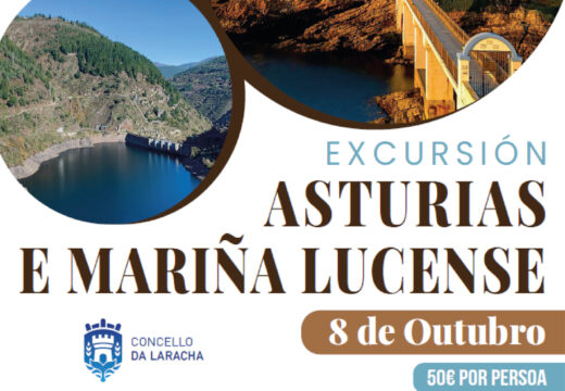 O concello organiza unha nova excursión para persoas maiores de 55 anos, xubiladas e pensionistas pola Mariña Lucense e o Occicente Asturiano