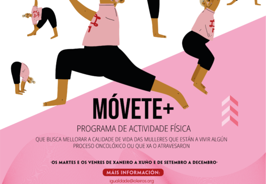 Volve Móvete+, o programa de actividade física dirixido a mulleres en procesos oncolóxicos