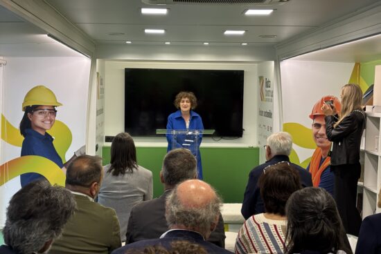 Goretti Sanmartín pon en valor a importancia da cualificación profesional no sector da construción na inauguración da ‘Ruta Construye 2030plus’