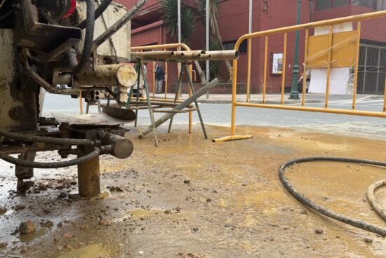 O goberno municipal avanza na folla de ruta marcada para a PAIEDIL co inicio do estudo xeotécnico na praza de Pontevedra