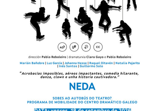 O programa “Sobes ao bus do teatro?” levará á veciñanza a Compostela para asistir á representación de “A serie clopen” do Centro Dramático Galego