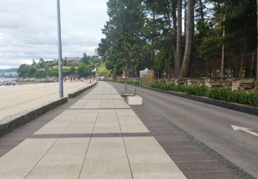 O Concello destina medio millón de euros para humanizar e mellorar a accesibilidade da vía da praia de Gandarío
