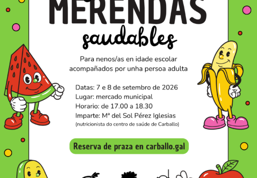 A alimentación saudable será o fío condutor das actividades programadas para setembro dentro do plan de dinamización do mercado municipal