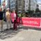 Goretti Sanmartín visita as obras de asfaltado da rúa Doutor Teixeiro e salienta o impacto positivo do imposto ás estadías turísticas