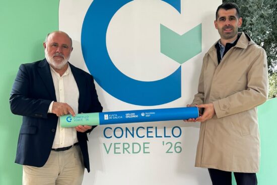 O concello renova a Bandeira Verde de Galicia polo seu compromiso coa sustentabilidade