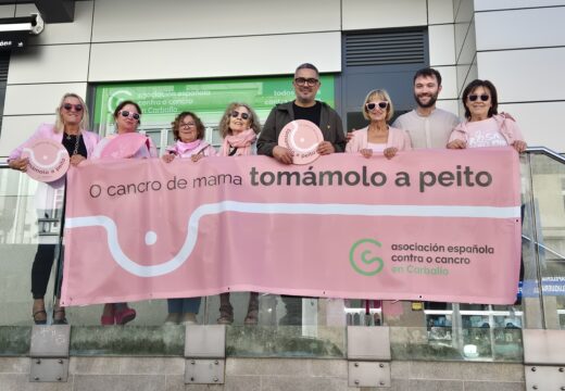 Carballo súmase á campaña contra o cancro de mama cun mes de actividades de visibilización, sensibilización e apoio
