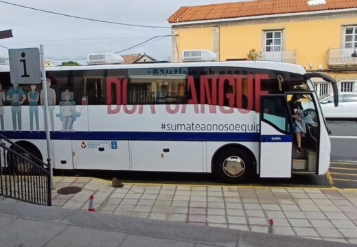 O bus de doazón de sangue volve a Neda este sábado