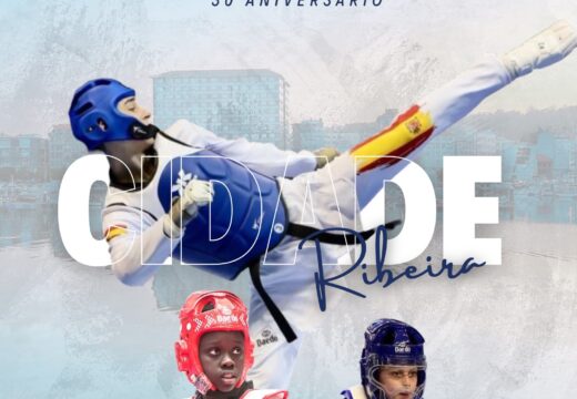 O Cidade de Ribeira de Taekwondo reunirá a máis de 600 deportistas do panorama nacional e internacional
