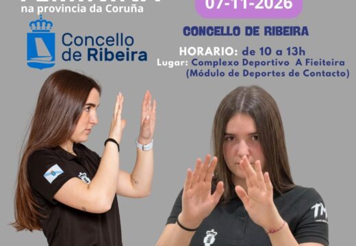 Ribeira acollerá un Seminario de Defensa Persoal Feminina no 7 de novembro