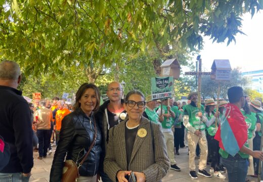 Mercedes Rosón apoia a mobilización contra os PIA e defende á veciñanza afectada polos proxectos de Lavacolla e Mallou