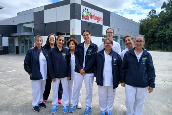 As alumnas de atención sociosanitaria do Obradoiro Lubiáns II reforzan a súa formación con entidades sociais e actividades de servizo á comunidade