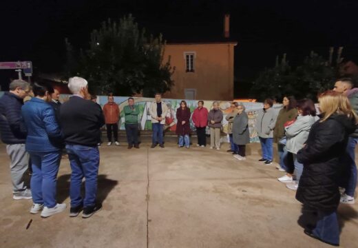Minuto silencio en Neda