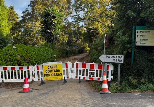 O Concello de Oleiros inicia as obras de mellora do depósito da Edreira, o principal do municipio
