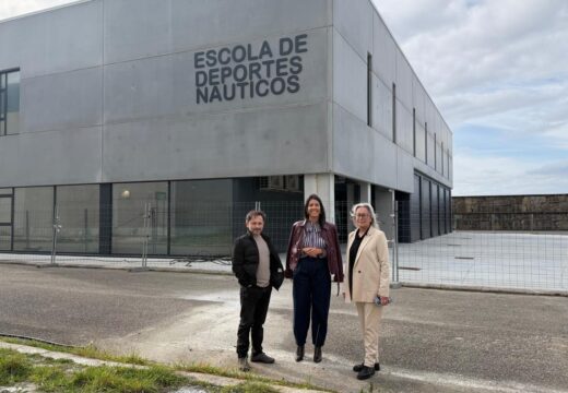 Rematan as obras da Escola de Deportes Náuticos de Aguiño
