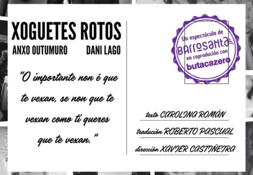 Teatro en Mera o sábado 24: “Xoguetes rotos”