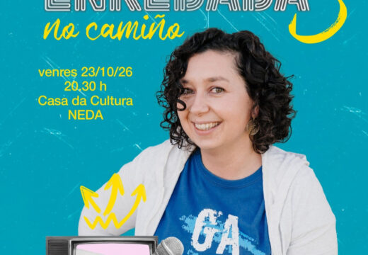 A humorista Leti da Taberna conclúe este venres en Neda a súa xira “Enredadas no Camiño”