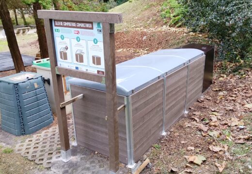 Fene amplía a compostaxe de biorresiduos coa instalación de 35 composteiros e unha illa comunitaria en Perlío
